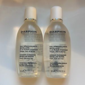 Darphin Azahar Cleansing Micellar Water | 2 Count | Travel Size | New, No Box